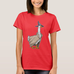 Duck Halloween Witch T-Shirt