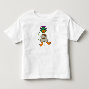 Duck Headphone Music Toddler T-Shirt