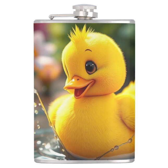 Duck Hip Flask (Front)