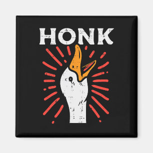 Duck Honk Funny Quack Goose Chicken Meme Men Women Magnet