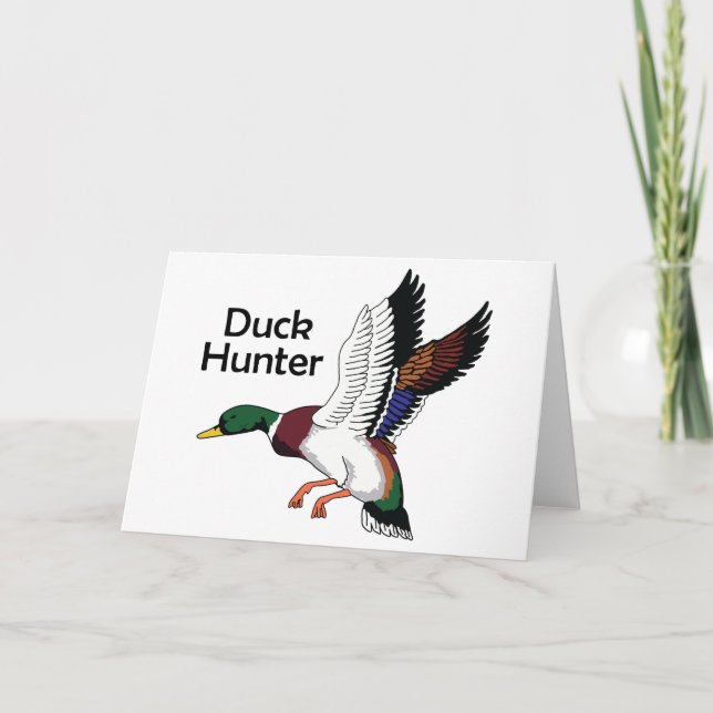 Duck Hunter Card (Front)