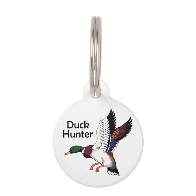 Duck Hunter Pet Tag (Front)