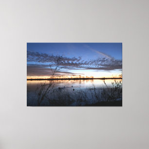 Duck Hunter's Sunrise Canvas Print