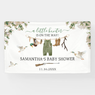 Duck Hunting Baby Shower Banner