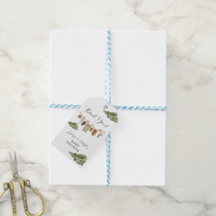 Duck Hunting Baby Shower Thank you Gift Tags