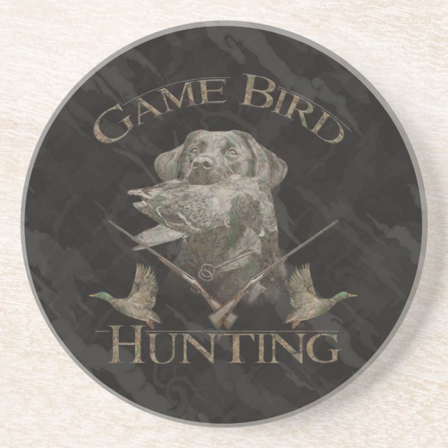 Duck Hunting   Beverage Coaster (Front)