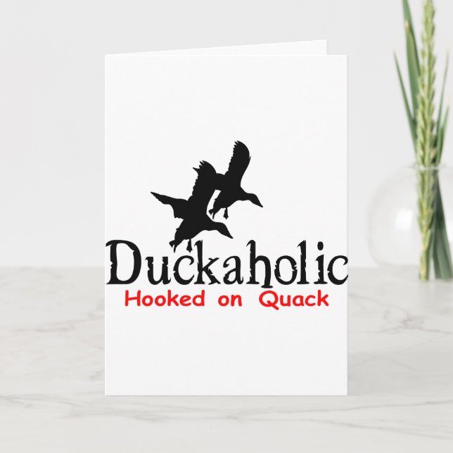 DUCK HUNTING CARD (Front)