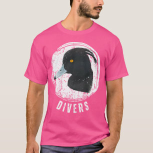 Duck Hunting Diving Duck Divers Bluebill Ringneck T-Shirt