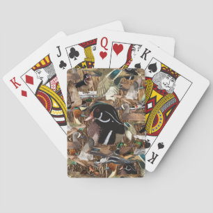 Duck Hunting Gifts, Duck Hunter  Playing Cards