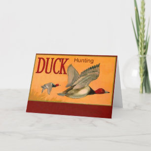 Duck Hunting Greeting Card