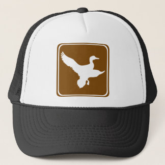 Duck Hunting Highway Sign (2) Trucker Hat