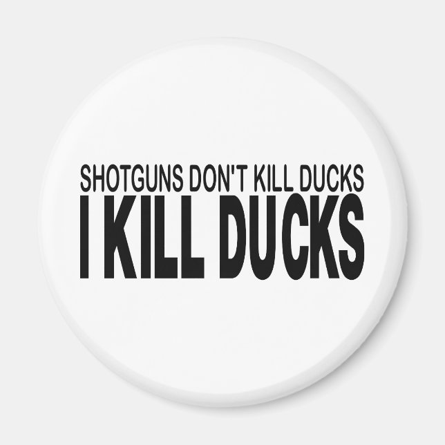 DUCK HUNTING MAGNET (Front)