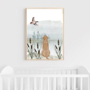 Duck Hunting Nursery Wall Art