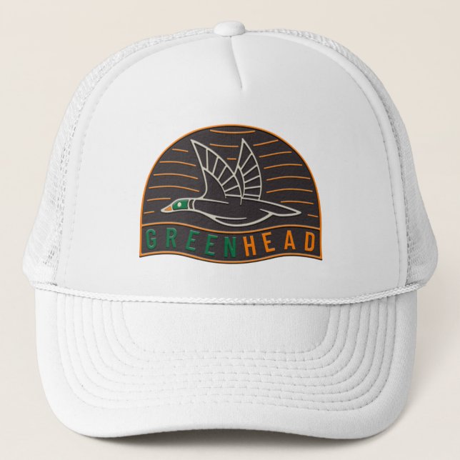 Duck Hunting  Trucker Hat (Front)