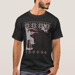 Duck Hunting Ugly Christmas Sweater, Duck Hunter C T-Shirt
