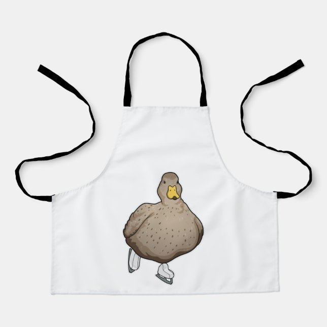 Duck Ice skating Ice skates Apron (Front)