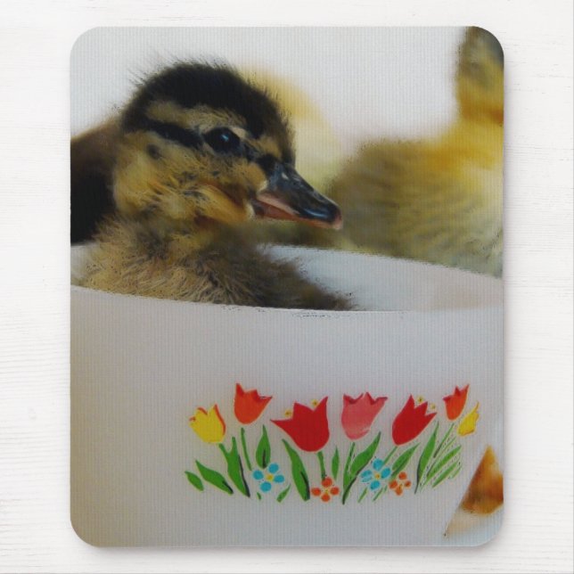 Duck in a Teacup 2 Mouse Mat (Front)