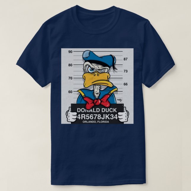 Duck in Prison T-Shirt (Design Front)