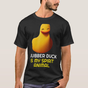 Duck Is My Spirit Animal Cute And Funny Design T-Shirt
