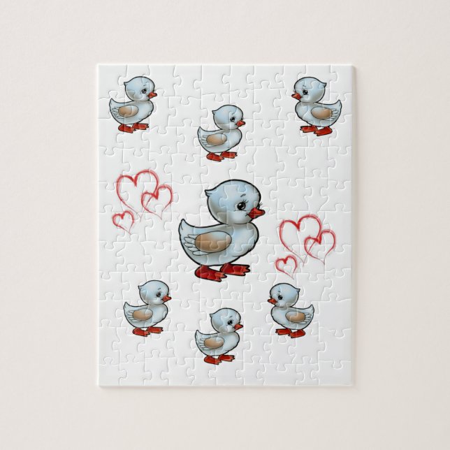 Duck Jigsaw Puzzle (Vertical)