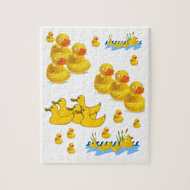Duck Jigsaw Puzzle (Vertical)