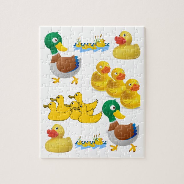 Duck Jigsaw Puzzle (Vertical)