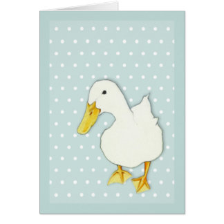 Duck Kiss dots Card