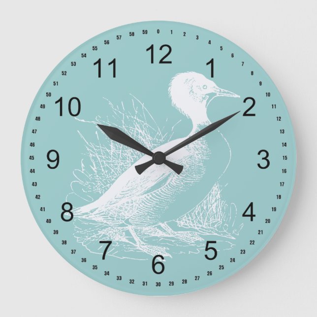 Duck Large Clock (Front)