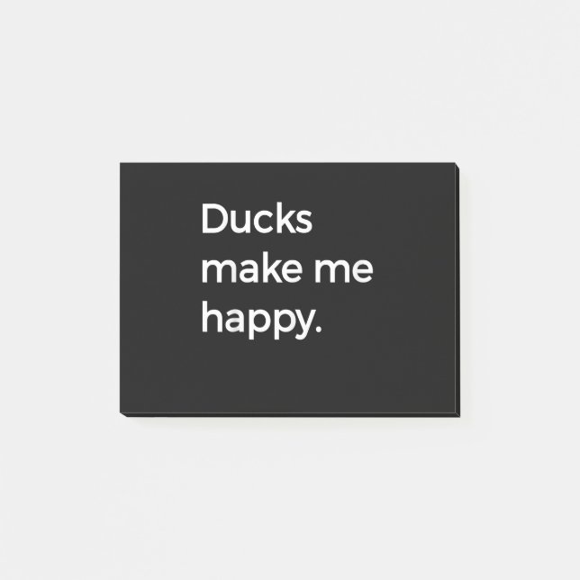 Duck Love  I Love Pet Ducks Duck Farmer Post-it Notes (Front)