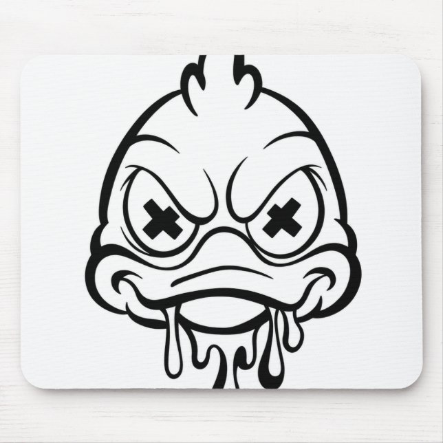Duck Lover Cute Duck Design Mouse Pad (Front)