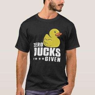 Duck Lover Funny Duck Zero Ducks Given Kids T-Shirt