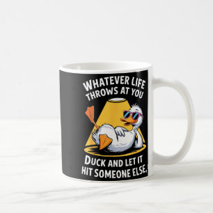 Duck Lover Funny Quote For Men Women Boys Kids Gra Coffee Mug