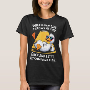 Duck Lover Funny Quote For Men Women Boys Kids Gra T-Shirt