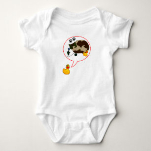 Duck Lovers, "Duckie Says!" Baby Bodysuit