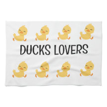 Duck Lovers Kitchen Towel