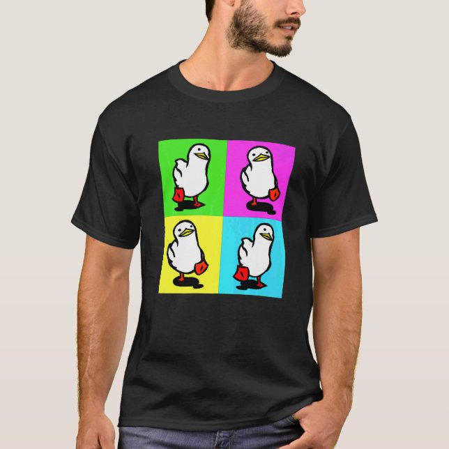 Duck Meme For Men Women  Rubber Duck T-Shirt (Front)