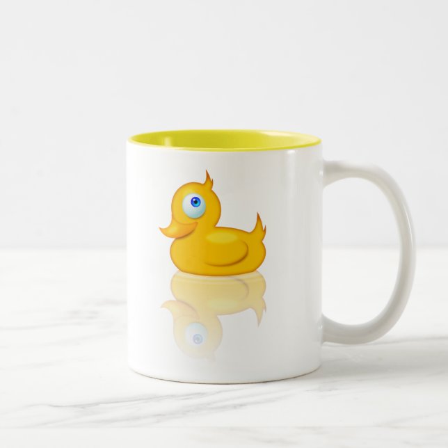 Duck Mug! Two-Tone Coffee Mug (Right)