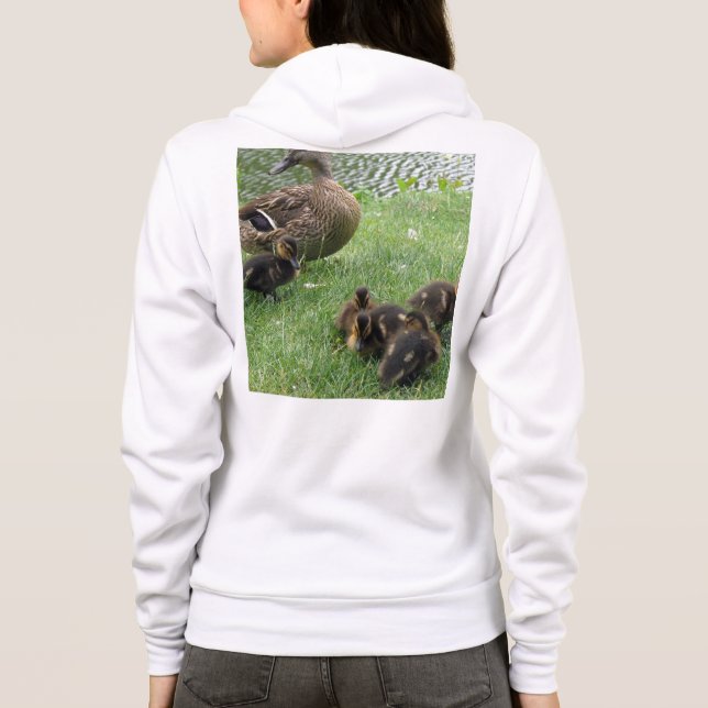 Duck mum and ducklings shirt (Back)