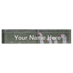 Duck Name Plate