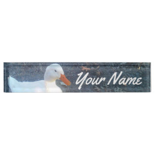 Duck Name Plate