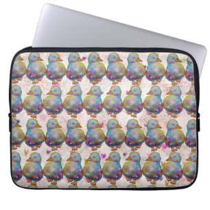 Duck named Rainbow Laptop Sleeve