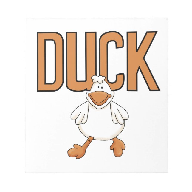 Duck Notepad (Front)