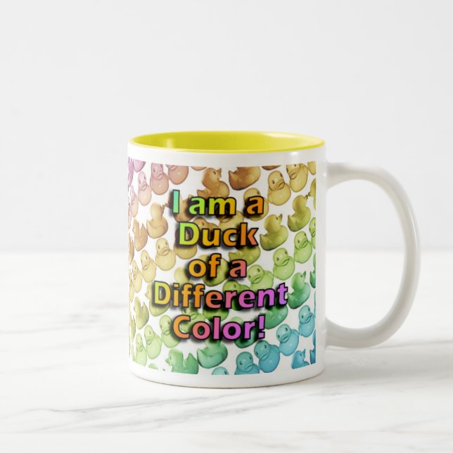 Duck of a Different Colour MUG (Right)