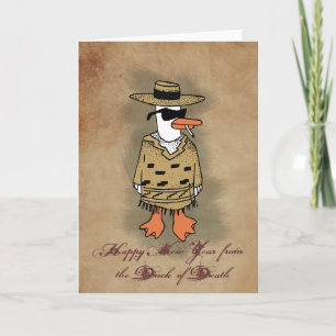 Duck of Death New Years card