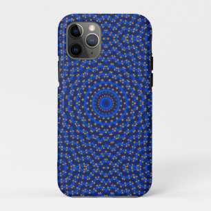 Duck on blue kaleidoscope... iPhone 11 pro case