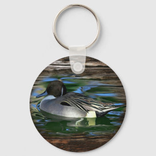 Duck On The Lake Key Ring
