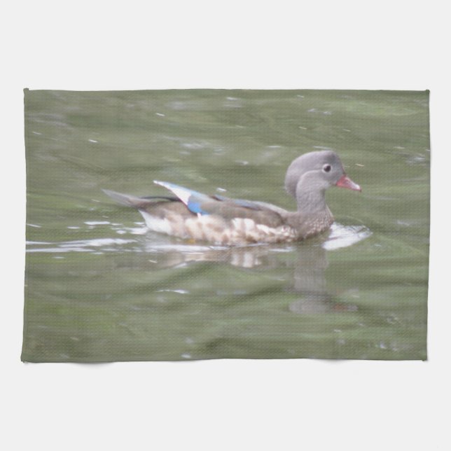 Duck on the Lake Kitchen Towel (Horizontal)