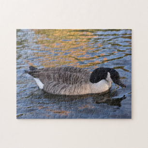 Duck on the Water Regent's Park London UK Jigsaw Puzzle