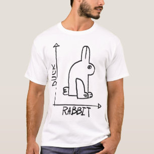 Duck or rabbit funny optical illusion T-Shirt