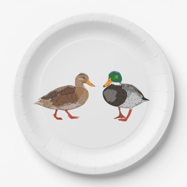 Duck Party Plates (Front)